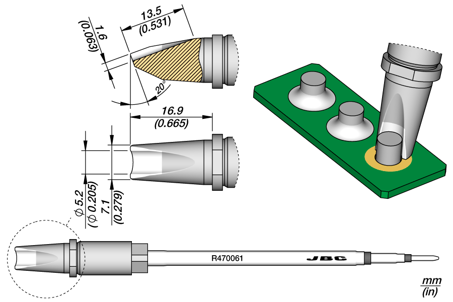 R470061 - Barrel Cartridge Ø 5.2